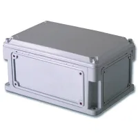 Корпуса RAM box с выбивными фланцами и непрозрачной крышкой