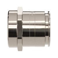 Муфта труба-коробка, нержавеющая сталь AISI 316L