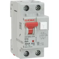 ДКС АВДТ YON MDR63 1P+N 32A C 10mA 6kA тип A
