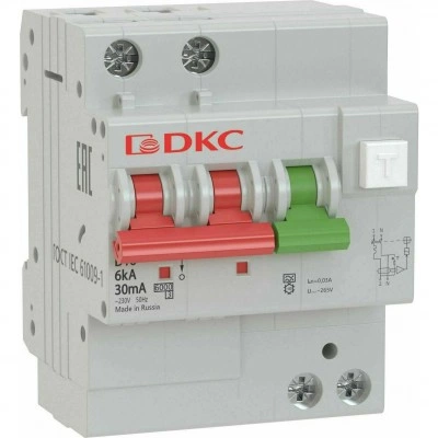 ДКС АВДТ YON MDV63 1P+N 63A C 100mA 6kA тип A ДКС АВДТ YON MDV63 1P+N 63A C 100mA 6kA тип A