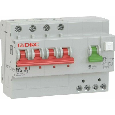 ДКС АВДТ YON MDV63 3P+N 25A C 30mA 6kA тип A ДКС АВДТ YON MDV63 3P+N 25A C 30mA 6kA тип A