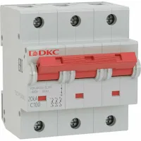 ДКС Авт. выкл. модульный YON MD125 3P 80А C 20kA