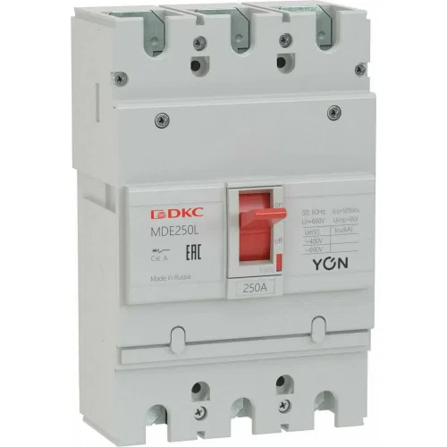 ДКС Авт. выкл. YON MDE250H250 3P 250А 40kA