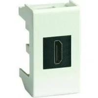 ДКС HDMI розетка, Viva, белая, 1 мод.