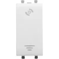 ДКС Диммер кнопочный модульный для LED ламп, "Avanti", "Белое облако", 1 модуль