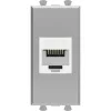 ДКС Компьютерная розетка RJ-45 без шторки модульная, кат.6, 