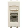 ДКС Компьютерная розетка RJ-45 модульная, кат.5е экранированная, 