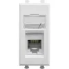 ДКС Телефонная розетка RJ-12 модульная, 