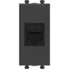 ДКС Компьютерная розетка RJ-45 без шторки модульная, кат.6А, 