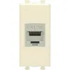 ДКС Компьютерная розетка RJ-45 без шторки модульная, кат.5е экранированная, 