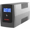 ДКС Линейно-интерактивный ИБП ДКС серии Info LCD, 600 ВА/360 Вт, 1/1, 3xIEC C13, USB + RJ45, LCD, 1x7Aч
