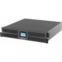 ДКС Онлайн ИБП ДКС серии Small Rackmount, 3000 ВА/2700 Вт, 1/1, 8xIEC C13, EPO, USB, RS-232, Rack 2U, з/у 6А, без АКБ