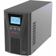 ДКС Онлайн ИБП ДКС серии Small Tower, 1000 ВА/900 Вт, 1/1, 2xSchuko, EPO,USB, RS-232, RJ45, з/у 6А, без АКБ