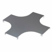 ДКС Крышка на X-ответвитель, осн.600, R-300мм, горячеоцинкованная