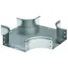 ДКС Ответвитель DPX крестообразный 200х100 в комплекте с крепежными элементами и соединительными пластинами, необходимыми для монтажа