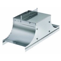 ДКС Крышка-ответвитель TSS осн. 300 H100 в комплекте с крепежными элементами и соединительными пластинами, необходимыми для монтажа