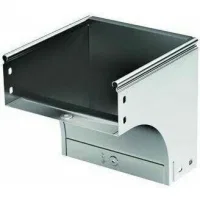 ДКС Угол CDV 90 вертикальный внеш. осн.500 H50 в комплекте с крепежными элементами и соединительными пластинами, необходимыми для монтажа, горячеоцинкованный