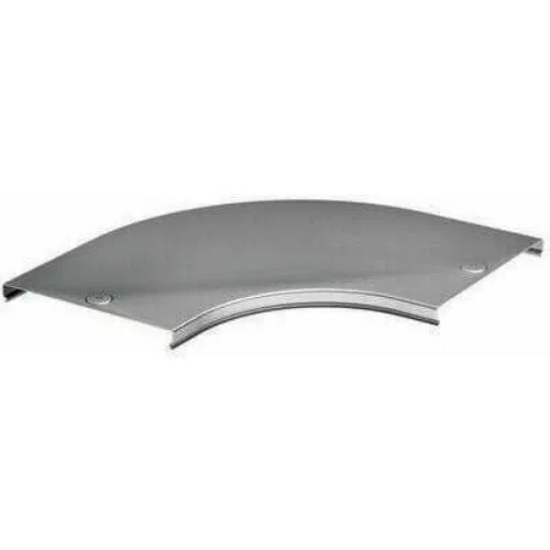 ДКС Крышка на угол CPO 90 горизонтальный 90° осн.400, RAL 7004