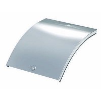 ДКС Крышка CD 45 на угол вертикальный внешн. 45° осн.400, цинк-ламельная