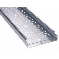 ДКС Лоток перфорированный 300х50 L 2000, нержавеющий