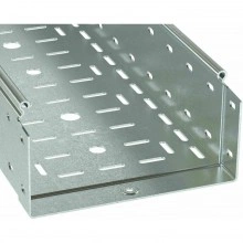 ДКС Лоток перфорированный 200х100 L 3000 толщ. 1,5 мм, горячеоцинкованный