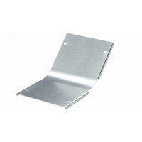 ДКС Крышка на угол вертикальный внутренний 45 градусов 80х300, 2,0 мм, горячий цинк, в комплекте с крепежными элементами необходимыми для монтажа