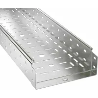 ДКС Лоток перфорированный 100х150х3000, толщ. 1,5мм, алюминий