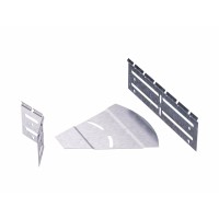 ДКС Горизонтальный изменяемый угол СРО 0-45град. 50х100, 1,5 мм, в комплекте с крепежными элементами необходимыми для монтажа