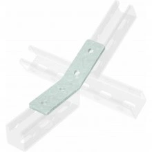 ДКС Уголок крепежный двойной 30?, INOX 304