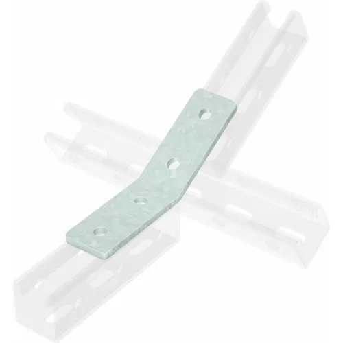 ДКС Уголок крепежный двойной 60?, INOX 304
