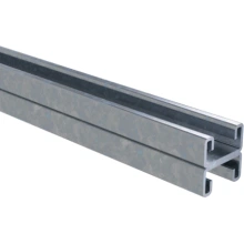 ДКС Двойной С-образный профиль 41х21, L2800, толщ.2,5 мм, нержавеющая сталь AISI 304