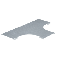 ДКС Крышка на Т-образный ответвитель 1000, R300, 1,0 мм, нержавеющая сталь AISI 304