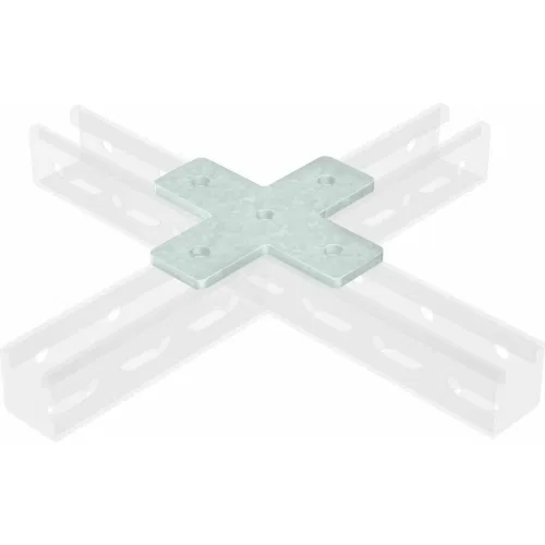 ДКС Пластина соединительная Х-обр., INOX 304