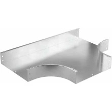 ДКС Ответвитель Т-образный 100х100, 0,8 мм, INOX304 в комплекте с крепежными элементами и соединительными пластинами, необходимыми для монтажа
