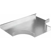 ДКС Ответвитель Т-образный 30х400, 0,8 мм, INOX304 в комплекте с крепежными элементами и соединительными пластинами, необходимыми для монтажа