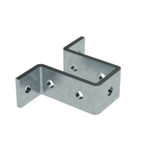 ДКС Крепление стеновое для двойного С-образного профиля 41х41, горячеоцинкованное