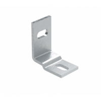 ДКС Пластина для крепления I-образного профиля BPM-50 к стене,горячеоцинкованная