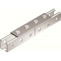 ДКС Пластина соединительная, длина 190 мм, 4отв., горячеоцинкованная