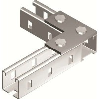 ДКС Пластина соединительная L-обр., длина 90х90 мм, 3отв., горячеоцинкованная