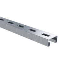 ДКС С-образный профиль 41х21, L1000, толщ.2,5 мм, нержавеющий