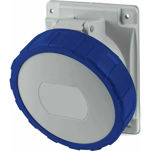 ДКС Розетка панельная с наклоном IP67 32А 2P+E 230В