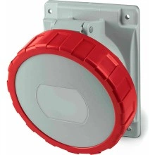 ДКС Розетка панельная с наклоном IP67 32A 3P+E+N 400В