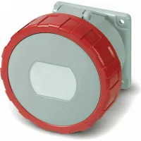 ДКС Розетка панельная IP67 32A 3P+E 400В