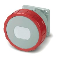 ДКС Розетка панельная IP67 32A 3P+E+N 400В