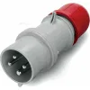 ДКС Вилка кабельная с безвинтовыми клеммами IP44 32A 3P+E 400В