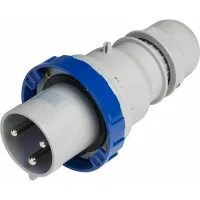 ДКС Вилка кабельная IP67 125A 2P+E 230V