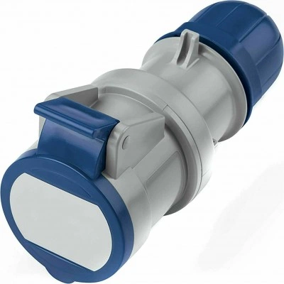 ДКС Розетка кабельная IP44 16A 2P+E 230V