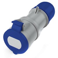 ДКС Розетка кабельная IP44 32A 2P+E 230V