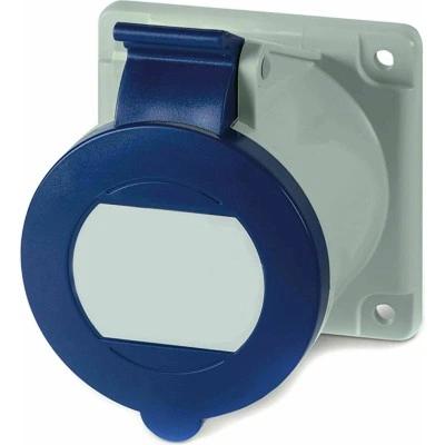 ДКС Розетка панельная IP44 32A 2P+E 230В