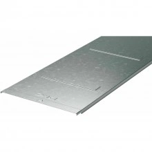 ДКС Крышка на лоток с заземлением осн.600 L2000 INOX